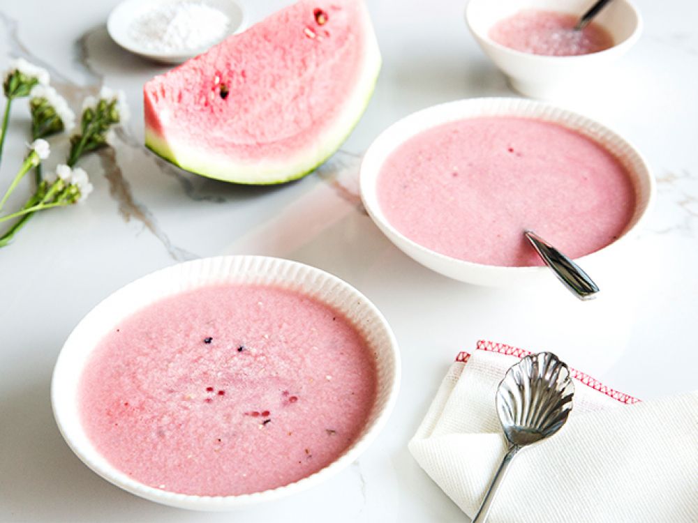 西瓜牛奶西米糖水 西瓜牛奶西米糖水