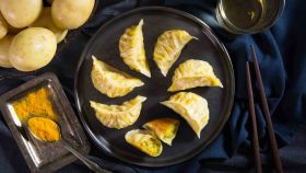 咖哩薯仔豬肉煎餃