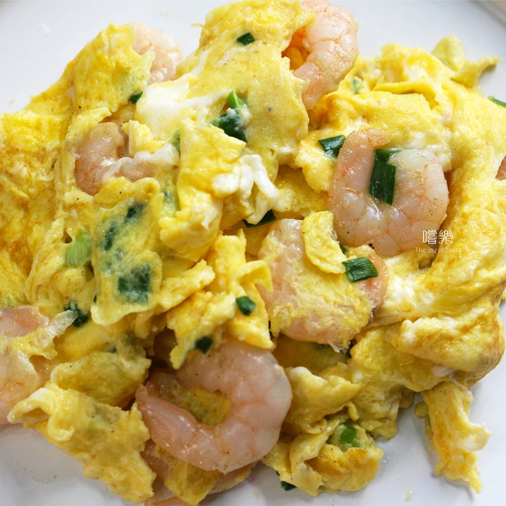 Scrambled Eggs With Shrimps