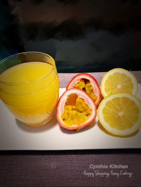 百香果檸檬薏米水（春天來啦！）